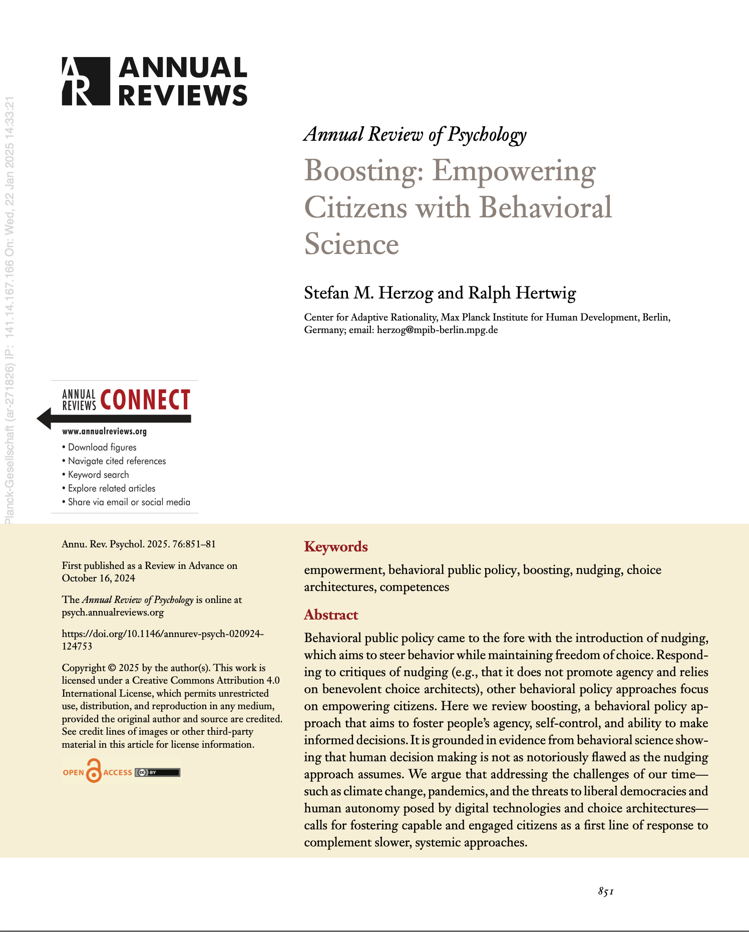 New review paper on boosting in Annual Review of Psychology